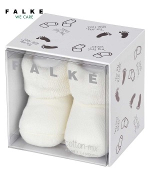 Baby Falke Erstling Socks Socks White | OUCRFK137