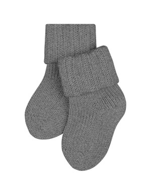 Baby Falke Flausch Socks Socks Grey | FBVGZY509