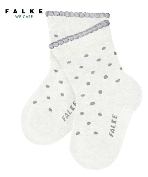 Baby Falke Little Dot Socks Socks White | PUGZFO845