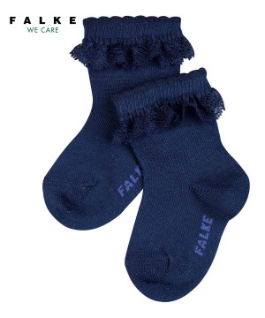 Baby Falke Romantic Lace Socks Socks Blue | TPAHVI514