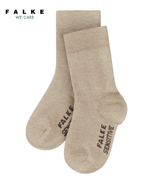 Baby Falke Sensitive Socks Socks Beige | XVKIPQ876