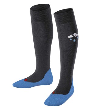 Kids' Falke Active Rainboot Knee-high Socks Socks Blue | XORTKV189