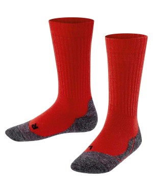 Kids' Falke Active Warm Socks Socks Red | TFKZOP504