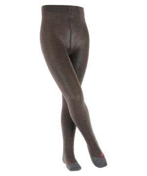 Kids' Falke Active Warm Tights Tights Grey | PNYFDM650