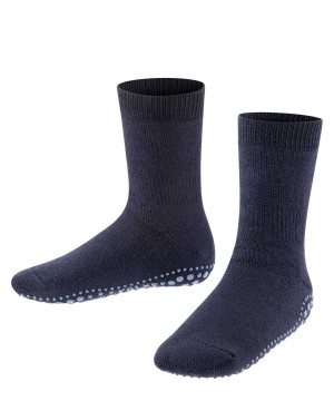 Kids' Falke Catspads House socks Socks Blue | RJZUOK049