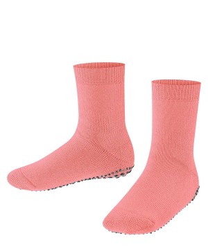 Kids' Falke Catspads House socks Socks Pink | VTQRFZ406