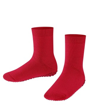 Kids' Falke Catspads House socks Socks Red | YZWMNV156