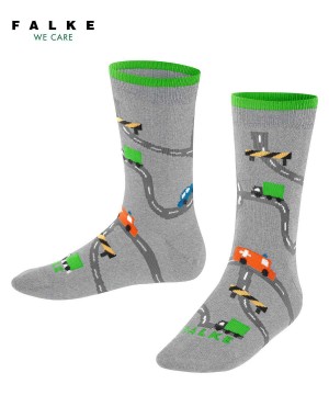 Kids' Falke City Life Socks Socks Grey | GBPIAU351