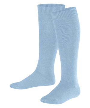 Kids' Falke Comfort Wool Knee-high Socks Socks Blue | CHDOFG602