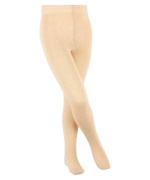 Kids' Falke Comfort Wool Tights Tights Beige | RSJCGZ092