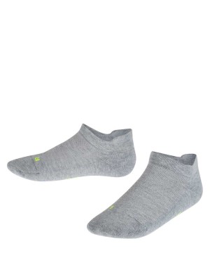 Kids' Falke Cool Kick Sneaker socks Socks Grey | JVYGRQ543