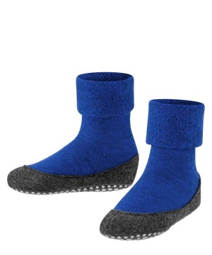 Kids' Falke Cosyshoe Teens Slippers House Socks & Slippers Blue | RGOJPU305