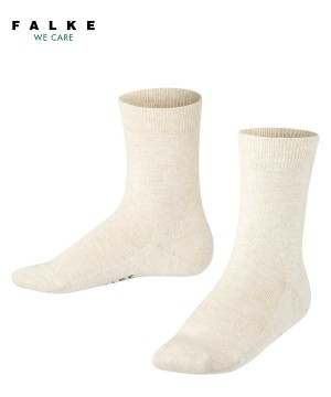 Kids' Falke Family Socks Socks Beige | BGIFLH061