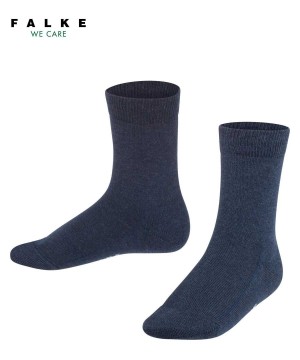 Kids' Falke Family Socks Socks Blue | ADPEJF671