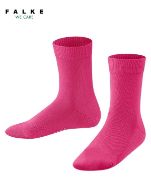 Kids' Falke Family Socks Socks Purple | FVBTOX089