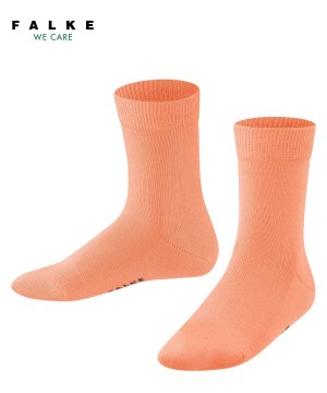 Kids' Falke Family Socks Socks Red | PHTLRZ031