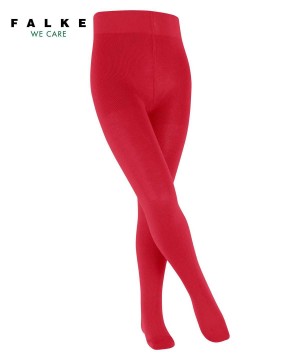 Kids' Falke Family Tights Tights Red | IENDAZ819