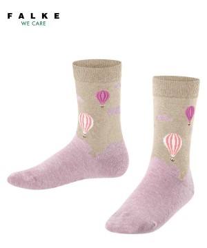 Kids' Falke Skylife Socks Socks Beige | PEOWSY527