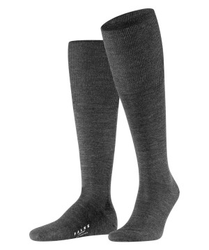 Men Falke Airport Knee-high Socks Socks Grey | UOGIBY289