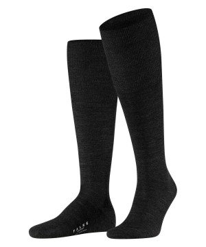 Men Falke Airport Knee-high Socks Socks Grey | BSDGHP607