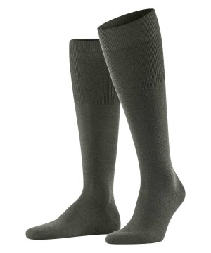 Men Falke Airport Knee-high Socks Socks Green | YUXEJV415