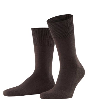 Men Falke Airport Plus Socks Socks Brown | JWLDPQ085