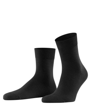 Men Falke Airport Short sock Socks Black | SIXFVQ368