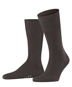 Men Falke Airport Socks Socks Brown | MACPYX527