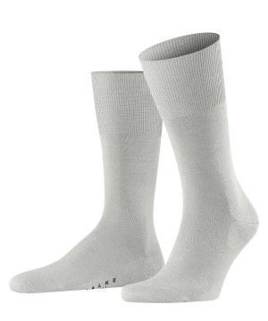 Men Falke Airport Socks Socks Grey | EXZAOQ698