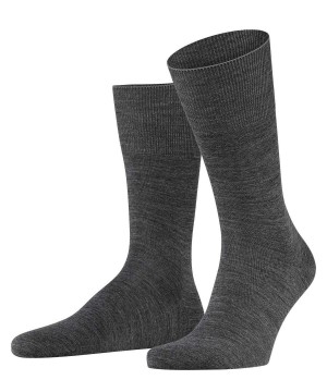 Men Falke Airport Socks Socks Grey | ODWMZI716