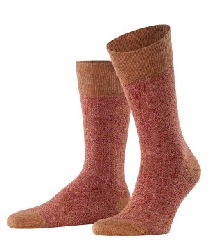 Men Falke Artisanship Socks Socks Brown | SLVEHM174