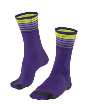 Men Falke BC Impulse Biking Socks Socks Purple | MZTXFB380