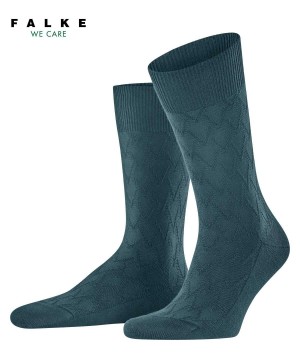 Men Falke Classic Tale Socks Socks Green | MQZOLC493