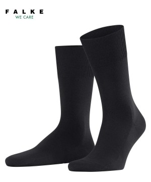 Men Falke ClimaWool Socks Socks Black | LQSBMD368