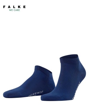 Men Falke Cool 24/7 Sneaker socks Socks Blue | WAOQFJ832