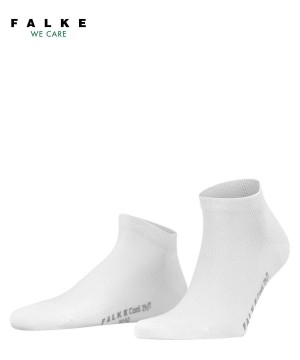 Men Falke Cool 24/7 Sneaker socks Socks White | RXVZDI532