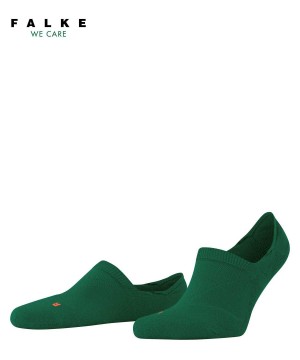 Men Falke Cool Kick Invisibles No Show Socks Green | SKODNB489