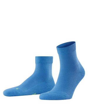 Men Falke Cool Kick Short sock Socks Blue | DBLUHF451