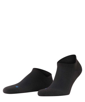 Men Falke Cool Kick Sneaker socks Socks Black | VREYND564