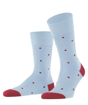 Men Falke Dot Socks Socks Blue | XOLGZA162