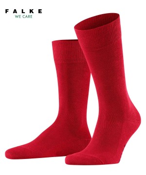 Men Falke Family Socks Socks Red | PRNWJY578