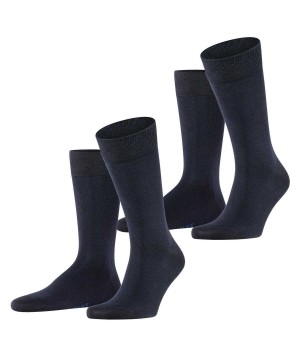 Men Falke Happy 2-Pack Socks Socks Blue | KQLAXY126