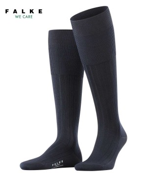 Men Falke Milano Knee-high Socks Socks Blue | AMBGKV702