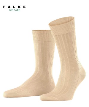 Men Falke Milano Socks Socks Beige | YNHSLD017