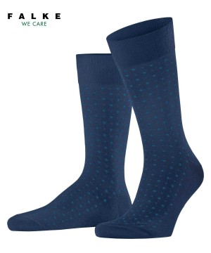 Men Falke Polished Dot Socks Socks Blue | YTFNOD936