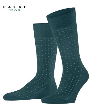 Men Falke Polished Dot Socks Socks Green | IUSHET850