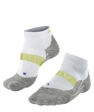 Men Falke RU4 Endurance Cool Short Running Short sock Socks White | NBFWJE231