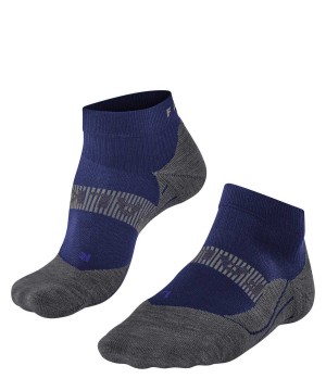 Men Falke RU4 Endurance Cool Short Running Short sock Socks Blue | MAPQJG419