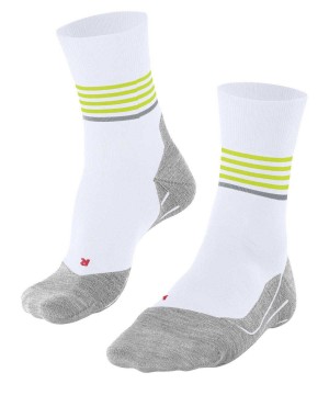 Men Falke RU4 Endurance Reflect Running Socks Socks White | LJAOKY830