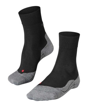 Men Falke RU4 Endurance Wool Running Socks Socks Black | EGOQDY048